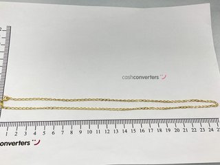cadena oro 18k 26cm