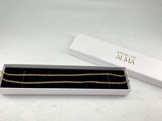 cadena oro 18k 26cm