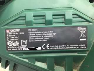 soplador parkside pls 2600 a1