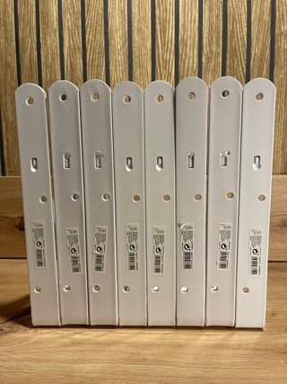 Soportes para estanterías de metal 250x205mm
