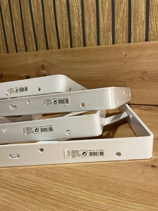 Soportes para estanterías de metal 250x205mm