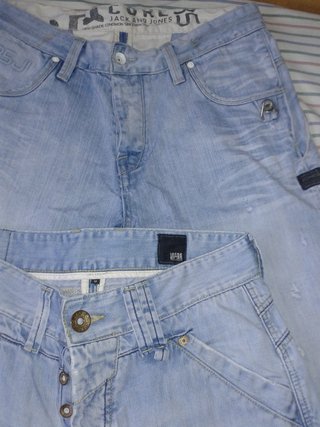 2 pantalones cortos JACK JONES piratas