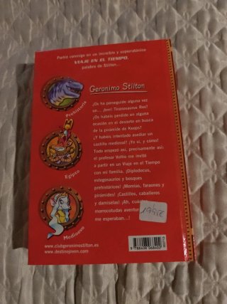Lote Gerónimo Stilton 3 libros