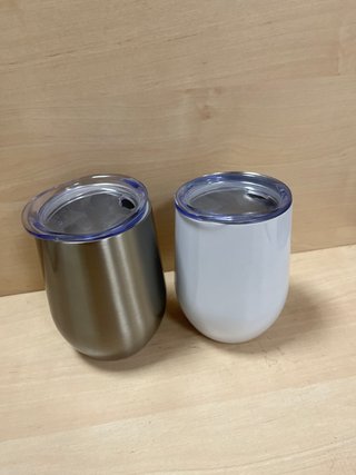Lote 2 vasos térmicos con tapa