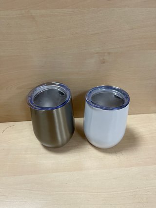 Lote 2 vasos térmicos con tapa
