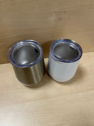 Lote 2 vasos térmicos con tapa