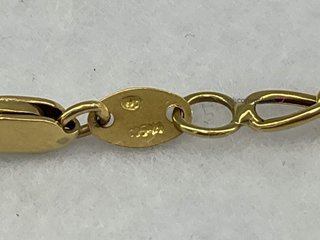 pulsera oro 18k con piedra