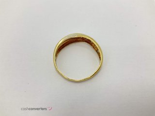 anillo oro 18k con piedra