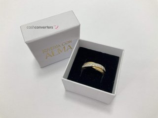 anillo oro 18k con piedra