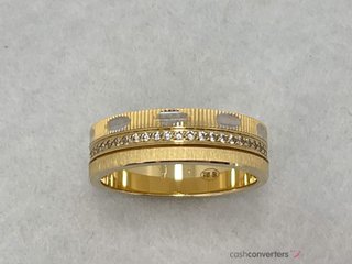 anillo oro 18k con piedra