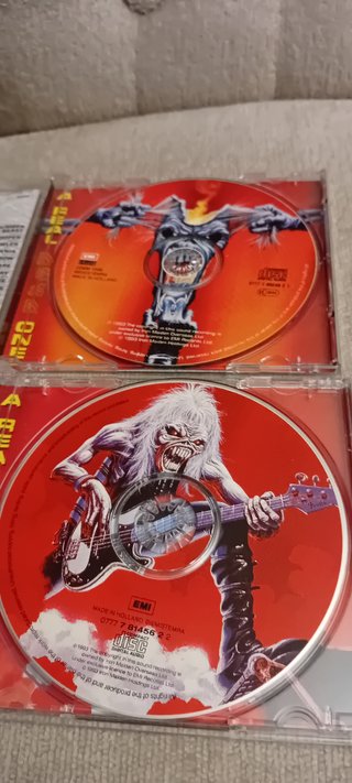 CD Iron Maiden A Real Live One+a Real dead