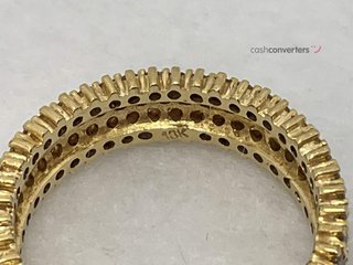 anillo oro 18k con piedra