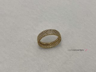 anillo oro 18k con piedra