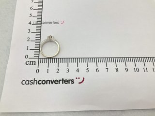 anillo oro 18k con piedra