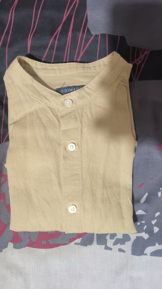 Camisa Beige Talla M