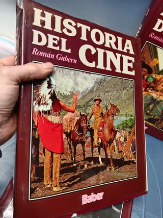 3 tomos - HISTORIA DEL CINE - Por Román Gubern - Baber, año 1988