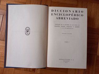 Diccionario Enciclopédico Abreviado 9 tomos Espasa