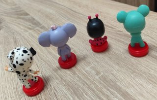 ✨ NO NEGOCIABLE ✨  Lote 4 Figuras Bebés Llorones