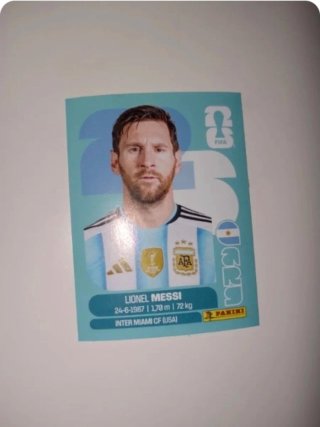 Figurita  Cromo Messi Mundial 2026 Panini