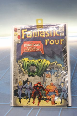 Marvel Comics The Fantastic Four #39 "A Blind Man Shall Lead Them", 1965.