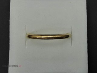 alianza oro 18k