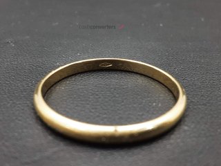alianza oro 18k