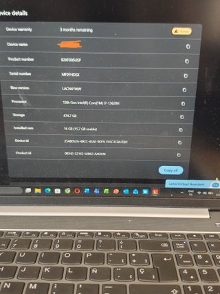 Portátil Lenovo IdeaPad Slim 5 16IRL8