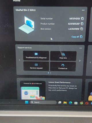 Portátil Lenovo IdeaPad Slim 5 16IRL8