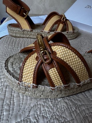Zimmermann Sandali Prisma Tg 38 Beige/Marrone