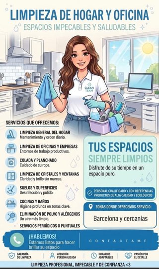 Limpieza de Hogar y Oficinas profesional Barcelona