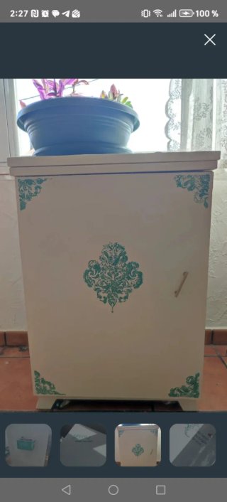 Máquina de coser Singer antigua