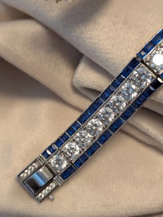 Pulsera cinturón plata