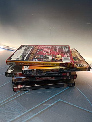 dvds Superheroes, Spiderman 2, Daredevil, X-men y animadas