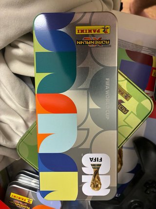 4 Latas FIFA World Cup Adrenalyn Panini