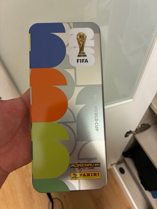 4 Latas FIFA World Cup Adrenalyn Panini