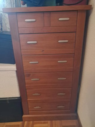 Muebles dormitorio matrimonio madera