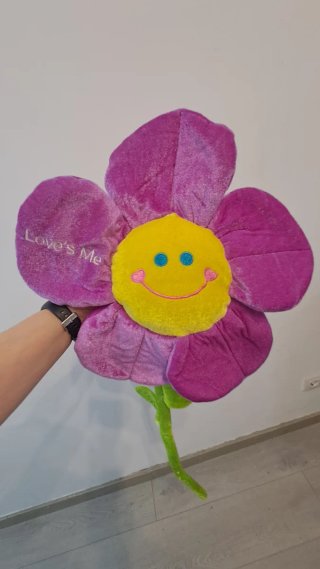 Peluche Flor Gigante con Cara Feliz nueva