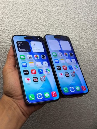 iPhone 15 Pro Max 94% y 87% Batería