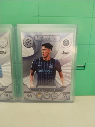 Lote 3 Cromos Fútbol Topps Platinum Pull