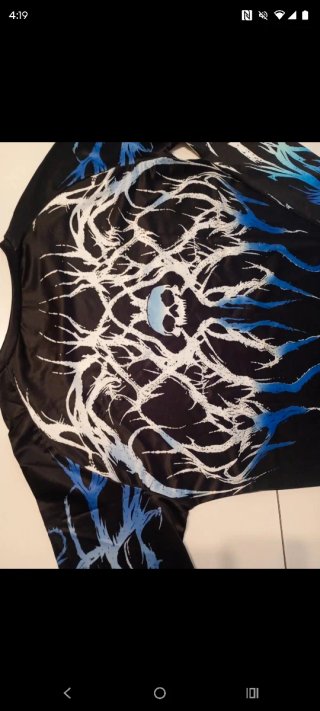 Camiseta manga larga diseño tribal XL
