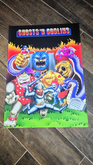 Ghosts 'N Goblins Capcom Poster PVC 70x50cm