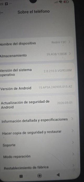 Xiaomi Redmi 13C,Nuevo