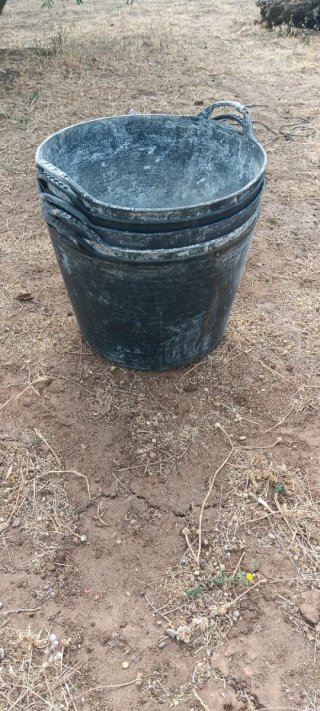 Lote de 5 espuertas/cubetas