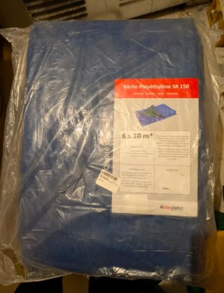 Lona Polietileno 6x10m Calidad SR 150