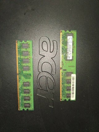 2x Memorias RAM Samsung 2GB DDR2