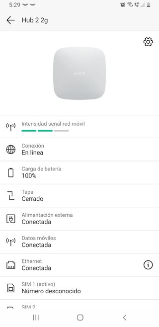 Ajax Hub 2 2g (Reservado)