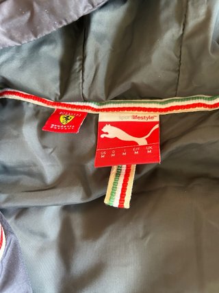 Gilet Scuderia Ferrari nero e rosso