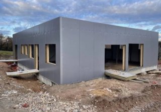 Construcción panel sándwich rápida