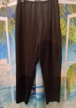 Pantaloni basici da donna neri