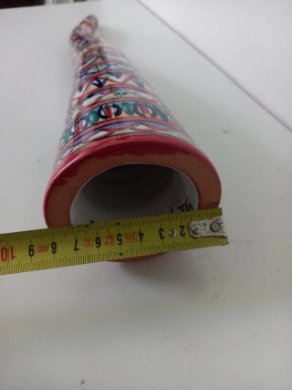 Corno decorativo in ceramica